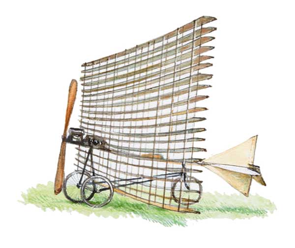 Illustration for Phillips Multiplane  paper model
