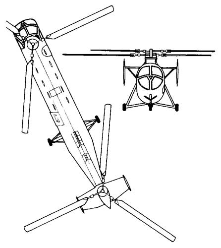 2 View of the Piasecki H-21 Shawnee