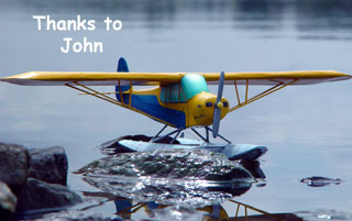 Piper Cub on floats by John