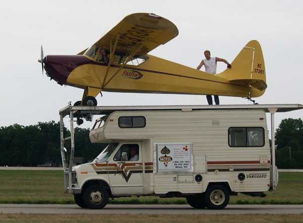 Cub on RV