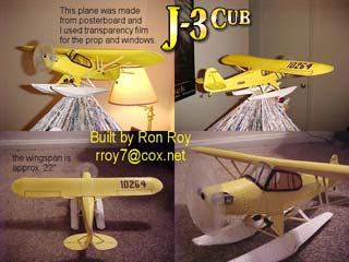 Piper J-3 Cub Submitted Model