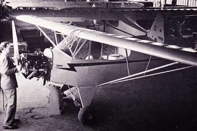 Piper J-3 Cub Engine install