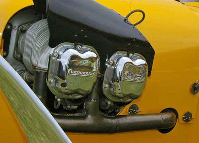 Piper Cub Contential Engine