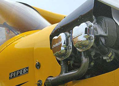 Piper Cub Nose View