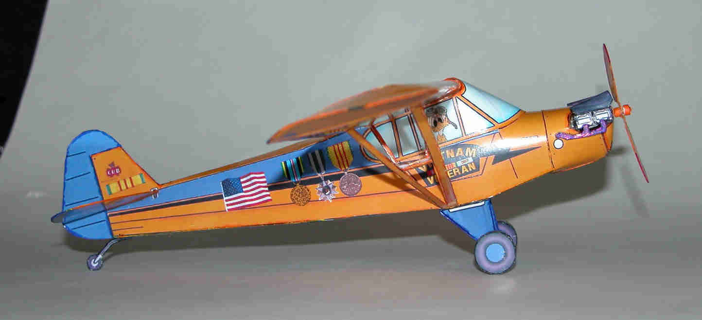 piper j3 tribute model