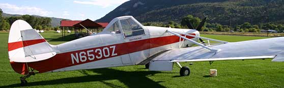 Piper PA-25 Pawnee resting
