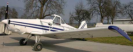 Piper PA-25 Pawnee on ground