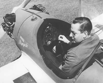 Piper PA-8 Skycycle Cockpit