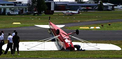 Piper Super Cub Crash