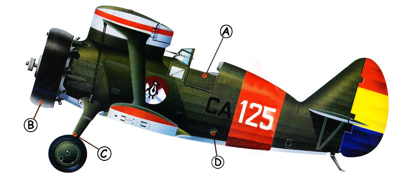 Polikarpov I-153 Callout