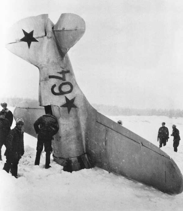 Polikarpov I-16 Crash
