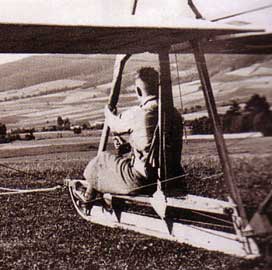 Primary glider about to laaunch