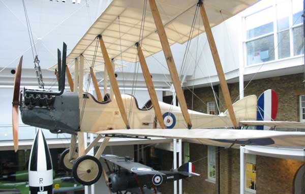 Royal Aircraft Factory B.E.2 - reconnaissance aircraft, bomber