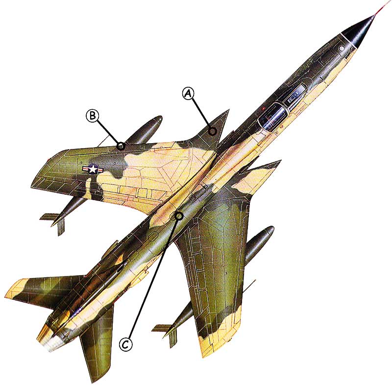 Repbulic F-105 Callout Top