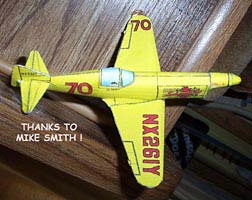 Rider R-4 Schoenfeldt Firecracker paper model