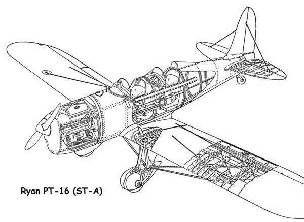 Ryan STA/PT-16 Cutaway