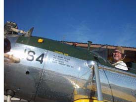 Ryan PT-22 and yours truly