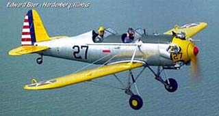 Ryan PT-22 over water