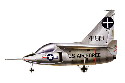 Ryan X-13 Vertijet Drawing