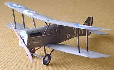 Billy Bishop's se5a british WWI scout