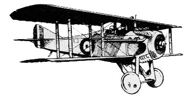 SPAD XIII-BW sketch