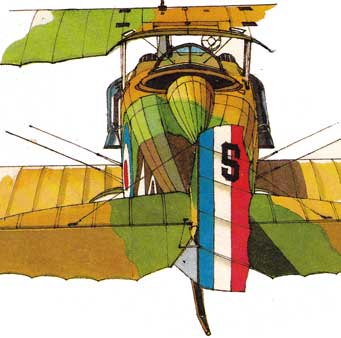 SPAD XIII rear view