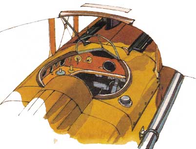 SPAD XIII-cockpit