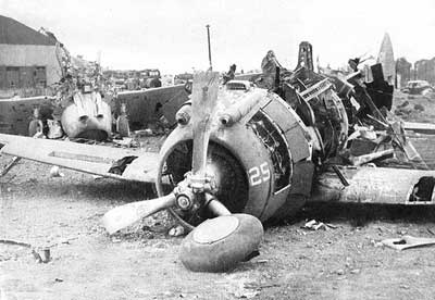 Remains of a P-35