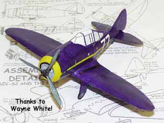 The Seversky SEV-S2 paper model