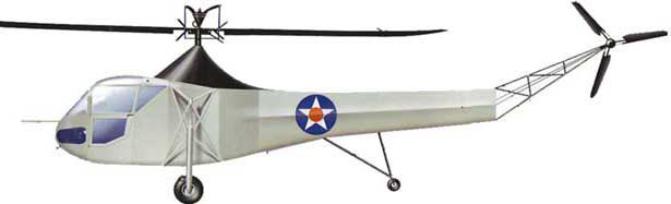 Sikorsky R-4 sideview