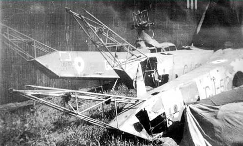 Sikorsky R-4 helicopter Scrapped