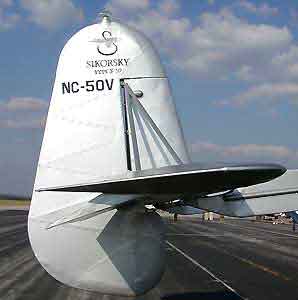 Sikorsky S-39 tail
