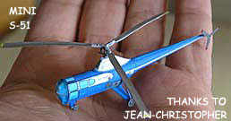 SIKORSKY-S51-MINI MODEL