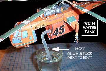 S-64 Sky Crane Fire FighterFire tanker