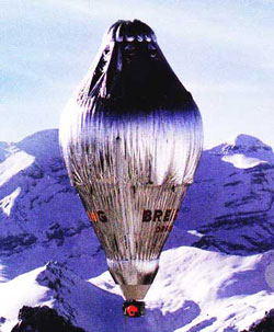 Breitling Orbiter Helium/Hot air ballon