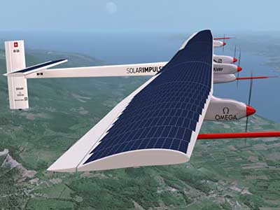Solar Impulse Rendering
