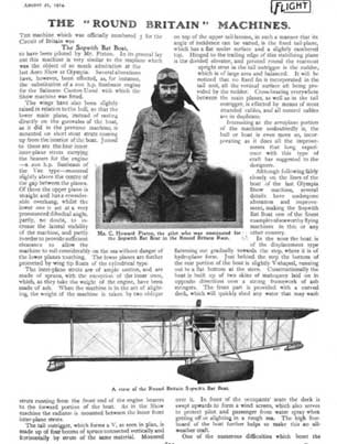 Sopwith Bat Boat article