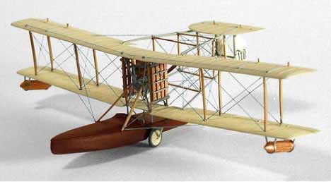 Wood model of the Sopwith Bat Boat