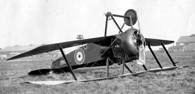 Sopwith Camel Crash