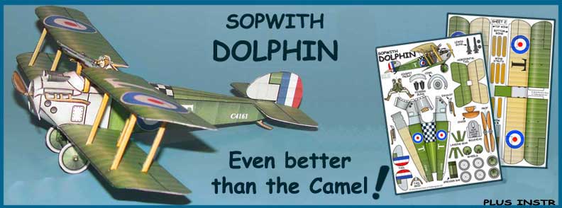 Sopwith Dolphin paper model