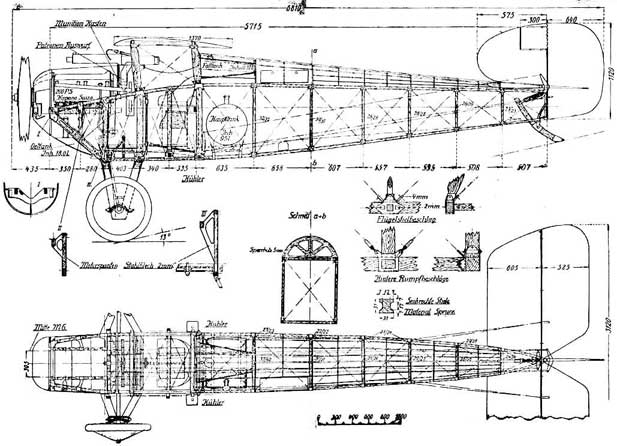 Sopwith Dolphin building plans