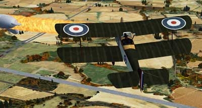 Sopwith Pup Balloon Attack