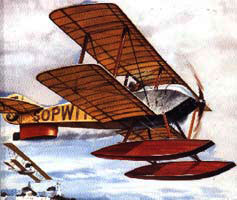 Sopwith Tabloid flying