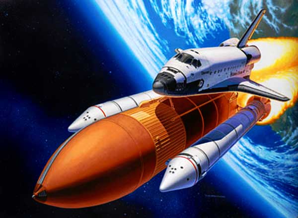 Space Shuttle Painting