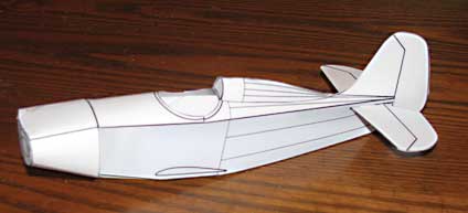 Stolp Starduster one Cardmodel beta