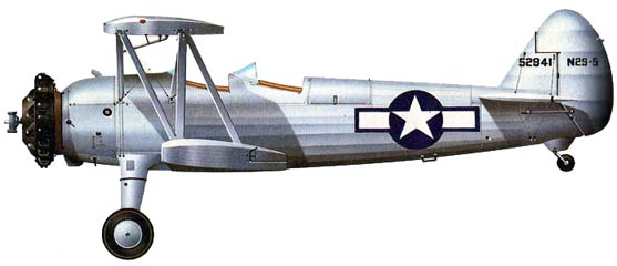 Boeing-Stearman PT-17 Kaydet drawing