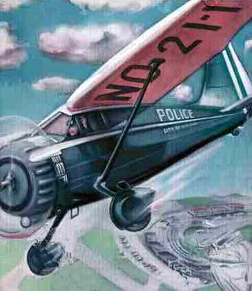 Stinson Reliant-police-STEP AWAY