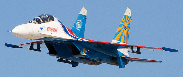 Sukhoi Su-27 In Flight