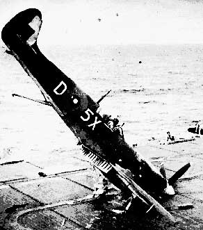 Supermarine Seafire Crash