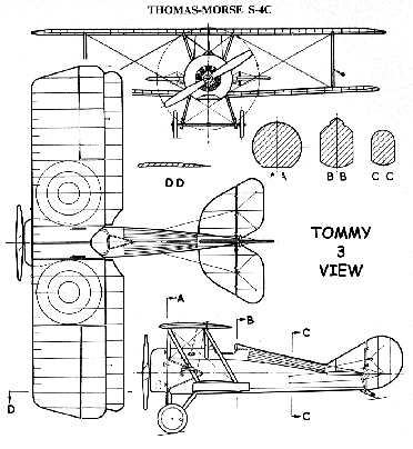 3 View of the Thomas-Morse S-4c